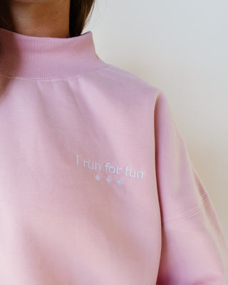 RUN FOR FUN HEAVYWEIGHT MOCK NECK (LIMITED EDITION)